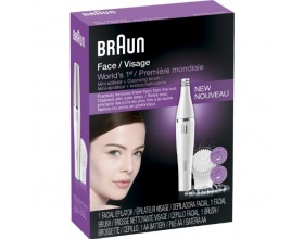 Brown Face 810 Facial Epilator and Cleansing Brush Brown Face 810 Facial Epilator and Cleansing Brush