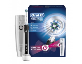 BRAUN Oral-B Pro 2500 Black + Travelcase BRAUN Oral-B Pro 2500 Black + Travelcase