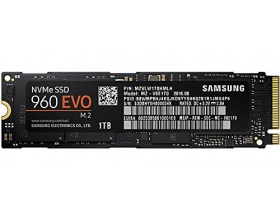 Samsung SSD 960 Evo M.2 1TB MZ-V6E1T0BW Samsung SSD 960 Evo M.2 1TB MZ-V6E1T0BW