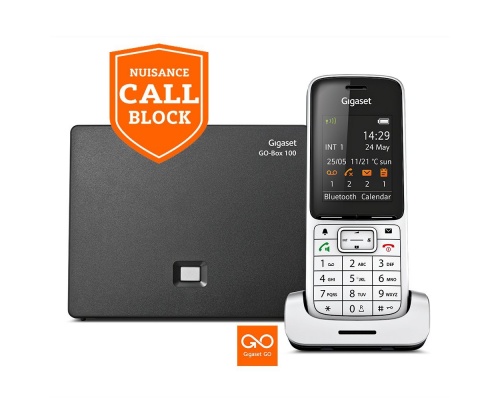 Gigaset SL450 A GO platin/black