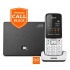 Gigaset SL450 A GO platin/black