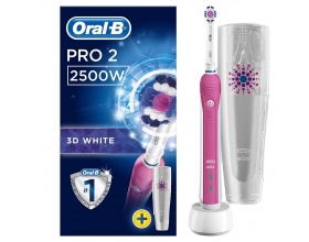 BRAUN Oral-B Pro 2500 Pink + Travelcase BRAUN Oral-B Pro 2500 Pink + Travelcase