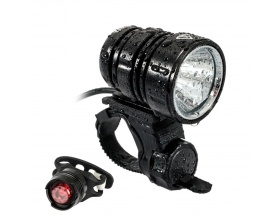 GS LED Bike Light Set 200 Lumen CREE XM-L2 GS LED Bike Light Set 200 Lumen CREE XM-L2