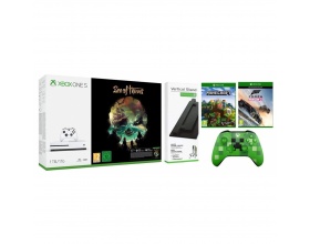 Microsoft Xbox One S 1TB & Sea of Thieves Bundle & Vertical Stand/Forza Horizon 3/Minecraft Explorers Pack/Wireless Controller Minecraft Creeper Microsoft Xbox One S 1TB & Sea of Thieves Bundle & Vertical Stand/Forza Horizon 3/Minecraft Explorers Pack/Wireless Controller Minecraft Creeper