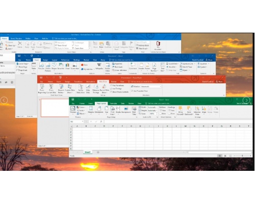 Microsoft Office Home & Business 2021 Πολύγλωσσο συμβατό με Mac σε Ηλεκτρονική άδεια για 1 Χρήστη Key (269-17079)