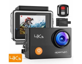Apeman A77 4K Action Camera 16MP WiFi Αδιάβροχη 30Μ 2" Οθόνη, 170° Οπτικό Πεδίο Apeman A77 4K Action Camera 16MP WiFi Αδιάβροχη 30Μ 2" Οθόνη, 170° Οπτικό Πεδίο