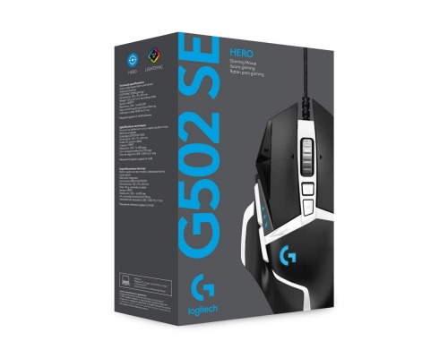 Logitech G502 SE Hero Black & White