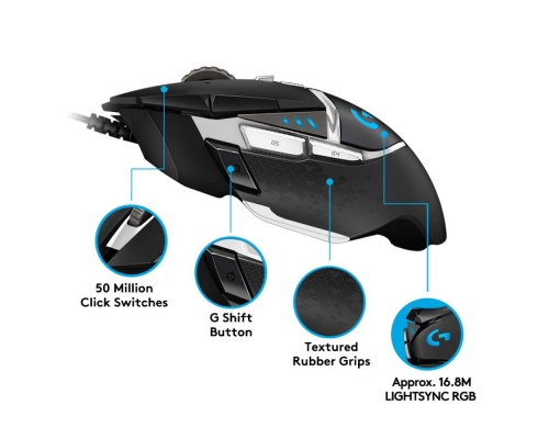 Logitech G502 SE Hero Black & White