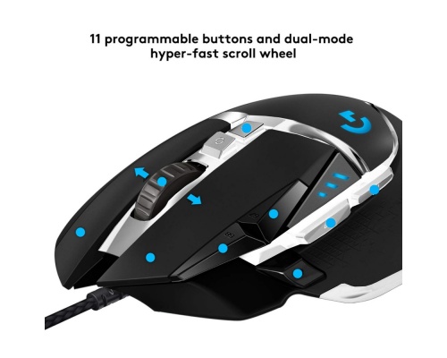 Logitech G502 SE Hero Black & White
