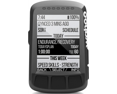 Wahoo ELEMNT BOLT GPS Device aerodynamic GPS bike computer with ANT+ and Bluetooth