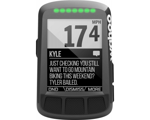 Wahoo ELEMNT BOLT GPS Device aerodynamic GPS bike computer with ANT+ and Bluetooth