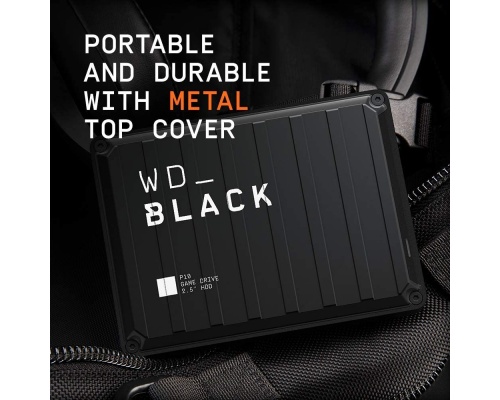 Western Digital Black P10 Game USB 3.2 Εξωτερικός HDD 4TB 2.5" 