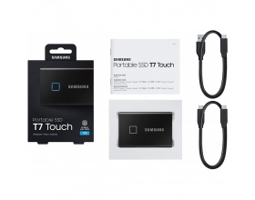 Samsung Portable SSD T7 Touch 500GB Black