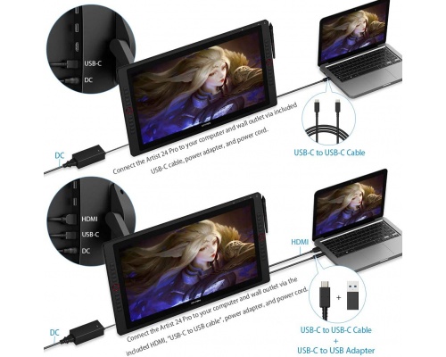 XP-PEN Artist 24 Pro HD IPS