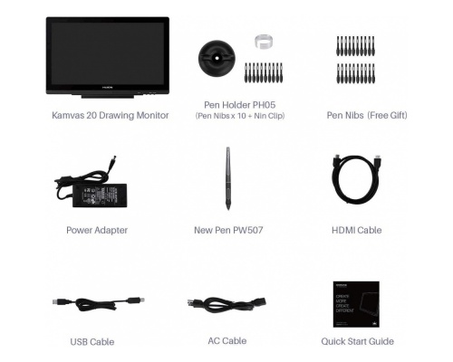 HUION Kamvas 20 2019 