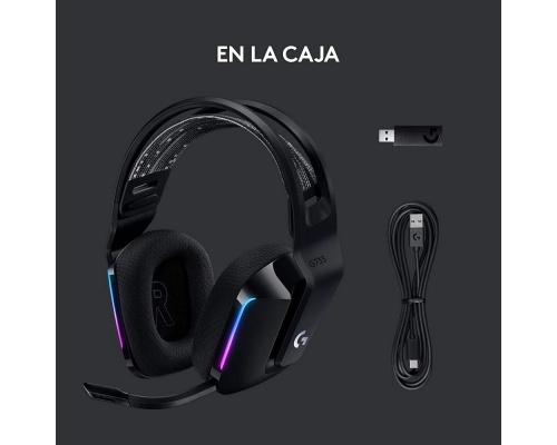 Logitech G G733 Ακουστικά Head-band Μαύρο Logitech G G733 Ακουστικά Head-band Μαύρο