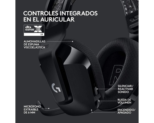 Logitech G G733 Ακουστικά Head-band Μαύρο Logitech G G733 Ακουστικά Head-band Μαύρο