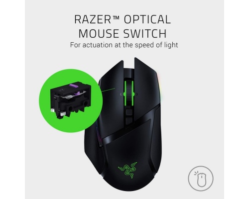 Razer Basilisk Ultimate Chroma RGB Gaming Mouse with Charge Dock