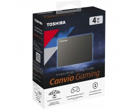 Toshiba Canvio Gaming USB 3.2 Εξωτερικός HDD 4TB 2.5" Μαύρο Toshiba Canvio Gaming USB 3.2 Εξωτερικός HDD 4TB 2.5" Μαύρο