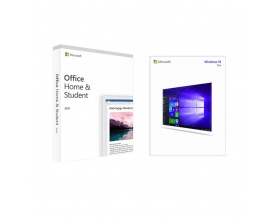 Microsoft Office Home and Student 2019 1 User Medialess + Windows 10 Pro 32/64-bit ESD