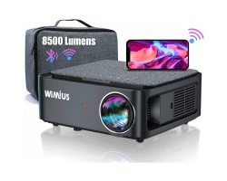 ‎WiMiUS K1 1080P 8500 Lumen Projector 5G WiFi