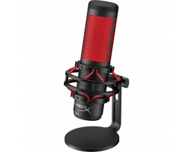 HyperX QuadCast Table microphone Black,Red(HX-MICQC-BK)