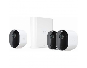 Arlo Pro 3 -3Camera Indoor/Outdoor Wireless 2K HDR Security Camera System - White