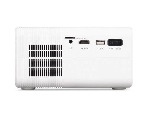 Acer AOPEN QH11, LED projector, White, 5000 lumens, HDMI, HD + (MR.JT411.001)