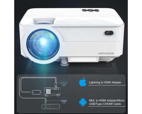 HOPVISION T21 1080P Full HD Projector