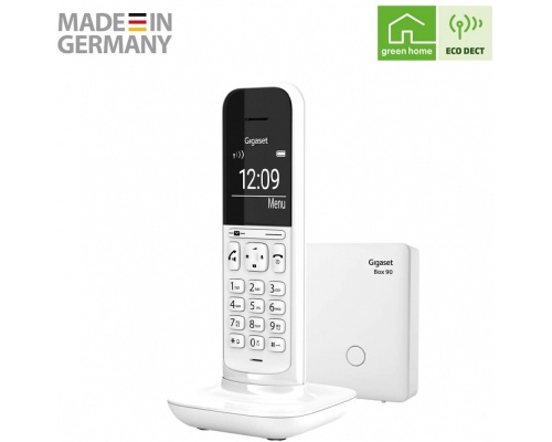 Gigaset CL390 Ασύρματο Τηλέφωνο με ανοιχτή ακρόαση Λευκό