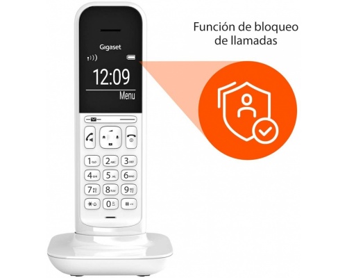 Gigaset CL390 Ασύρματο Τηλέφωνο με ανοιχτή ακρόαση Λευκό