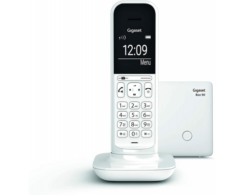 Gigaset CL390 Ασύρματο Τηλέφωνο με ανοιχτή ακρόαση Λευκό