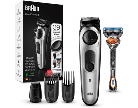 Braun BT5265 Επαναφορτιζόμενο Τρίμμερ, Ξυριστική και κουρευτική μηχανή και Gillette Fusion5 ProGlide Razor Braun BT5265 Επαναφορτιζόμενο Τρίμμερ, Ξυριστική και κουρευτική μηχανή και Gillette Fusion5 ProGlide Razor