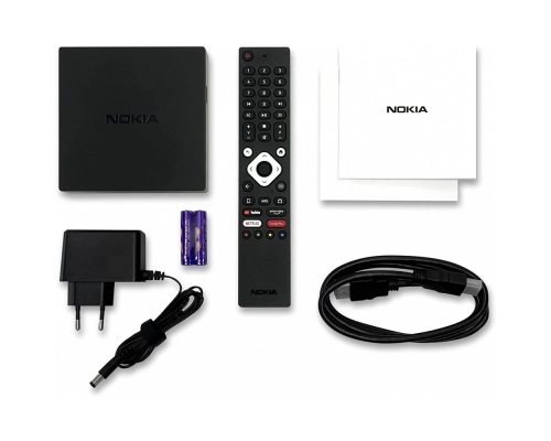 Nokia Streaming Box 8000 Android 10 TV Box, Amlogic S905X3, 4K Ultra HD Media Player, Google Assistant | Chromecast | Netflix 4K