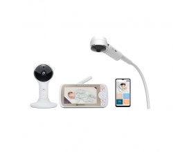 Motorola Wi-Fi HD Ενδοεπικοινωνία μωρού με έγχρωμο monitor LCD 5'' & κατευθυνόμενη κάμερα MBP950