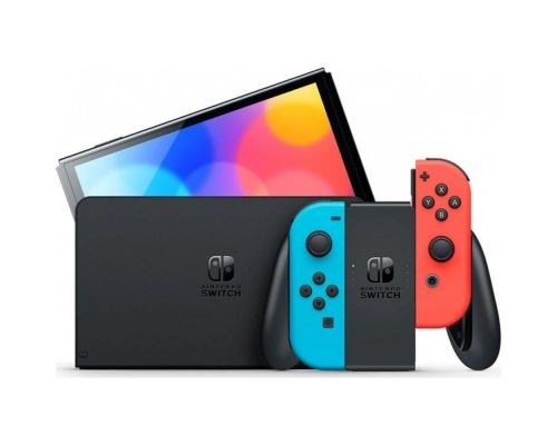 Nintendo Switch (OLED-Model) Neon-Red/Neon-Blue