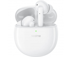 Realme Buds Air Pro Bluetooth Handsfree Ακουστικά με Θήκη Φόρτισης Λευκά