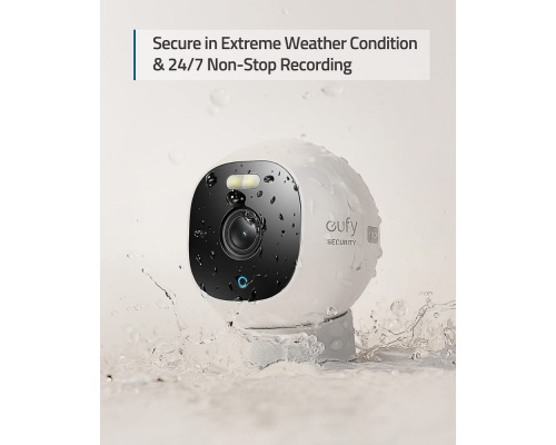 Eufy Solo OutdoorCam C22 IP Κάμερα Παρακολούθησης Wi-Fi 1080p Αδιάβροχη T8442321