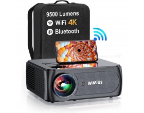 WiMiUS K8 1080P 9500 Lumen Projector 5G WiFi