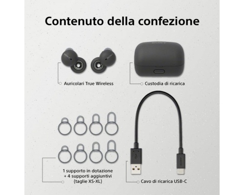 Sony LinkBuds WF-L900, grey