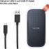 Sandisk Portable SSD 1TB Μαύρο