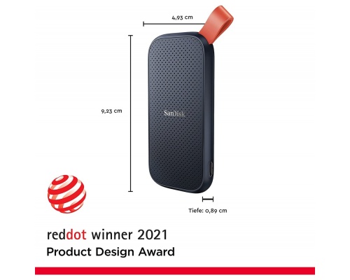 Sandisk Portable SSD 1TB Μαύρο