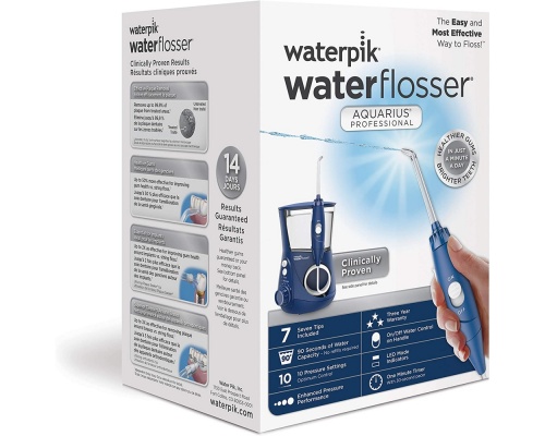 Waterpik WP-663EU Aquarius Professional Water Flosser Blue