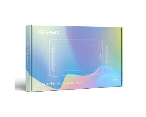 XP-Pen Artist 12 2nd Gen Γραφίδα Σχεδίασης με Όθονη FHD 12" Pink