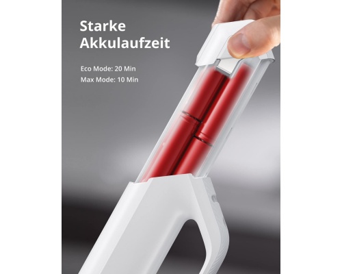 Eufy HomeVac H30 Mate Επαναφορτιζόμενο Σκουπάκι ‎T2522322 White