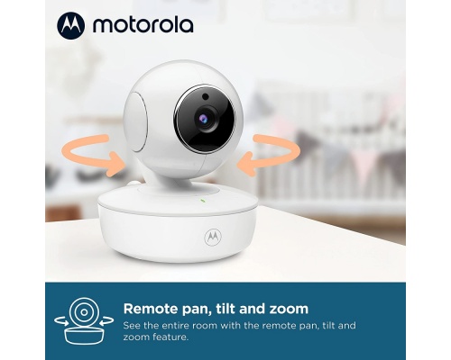 Motorola Ασύρματη Ενδοεπικοινωνία Μωρού με Κάμερα & Οθόνη 5" με Αμφίδρομη Επικοινωνία & Νανουρίσματα VM-55