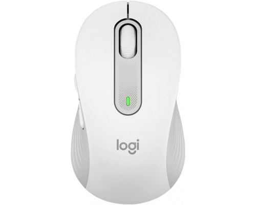 Logitech Signature M650 Ασύρματο Bluetooth Ποντίκι για Αριστερόχειρες Off-white