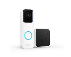 IP Wi-Fi Κάμερα HD Αδιάβροχη Μπαταρίας Blink Outdoor + Video Doorbell White