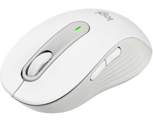 Logitech Signature M650 Ασύρματο Bluetooth Ποντίκι για Αριστερόχειρες Off-white