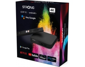 Strong TV Box Leap-S1 4K UHD με WiFi USB 2.0 / USB 3.0 2GB RAM και 8GB Αποθηκευτικό Χώρο με Λειτουργικό Android 10.0 Strong TV Box Leap-S1 4K UHD με WiFi USB 2.0 / USB 3.0 2GB RAM και 8GB Αποθηκευτικό Χώρο με Λειτουργικό Android 10.0